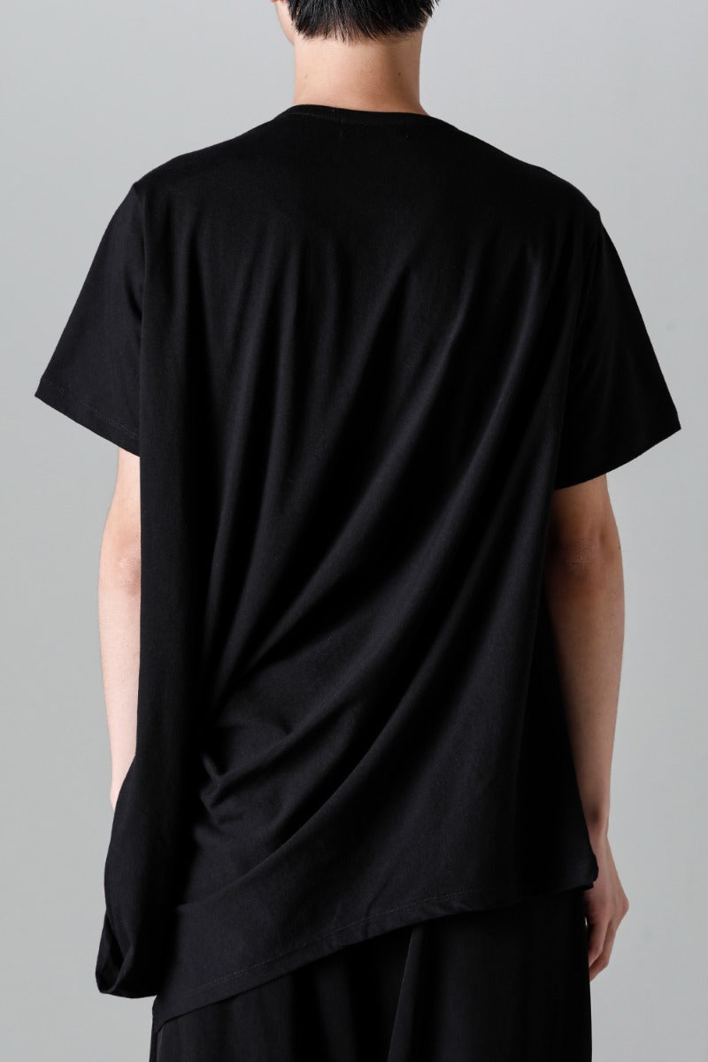 ドレープ ハーフ スリーブ