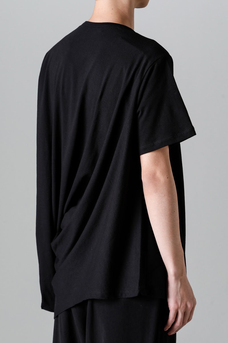 ドレープ ハーフ スリーブ