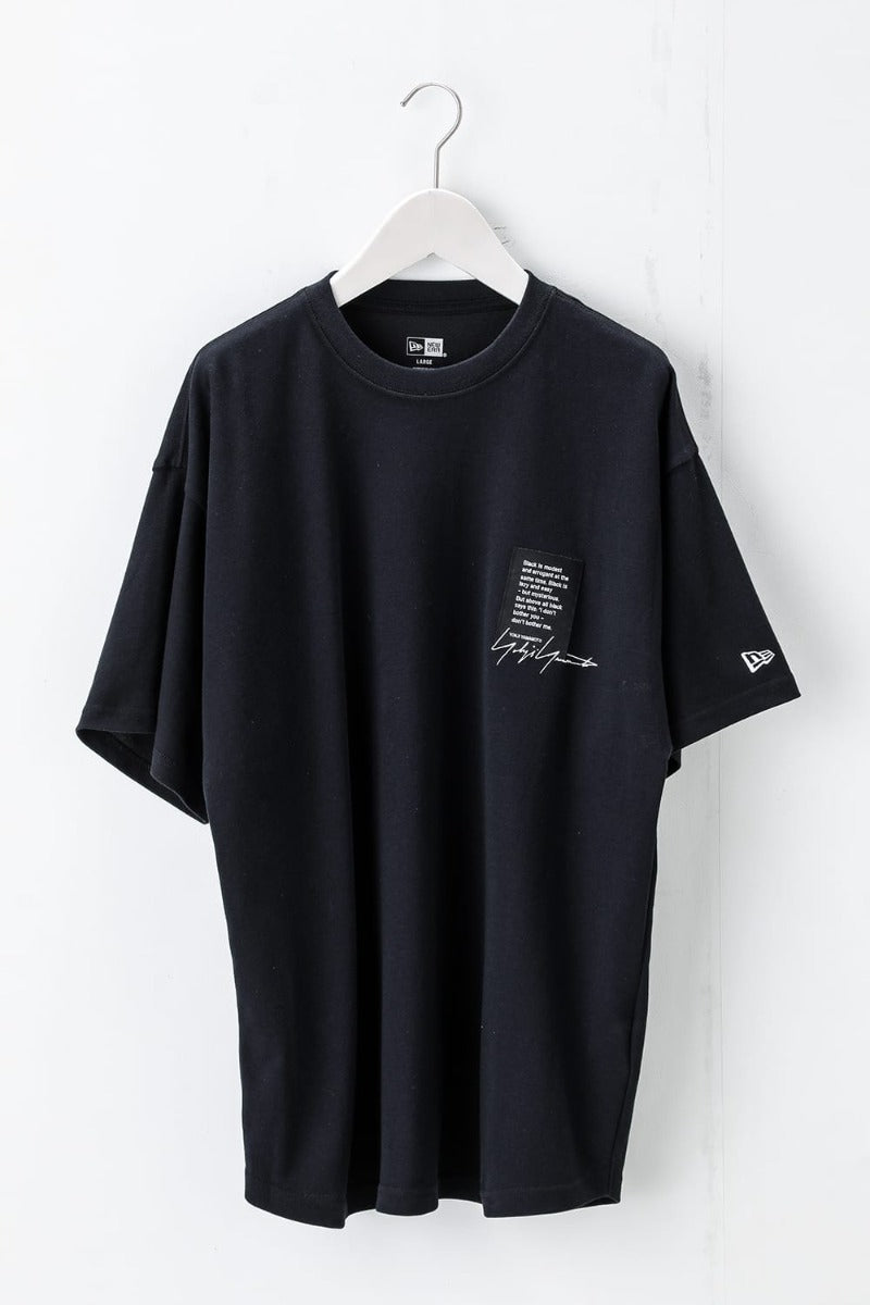 New Era × Yohji Yamamoto Label LOGO Tee