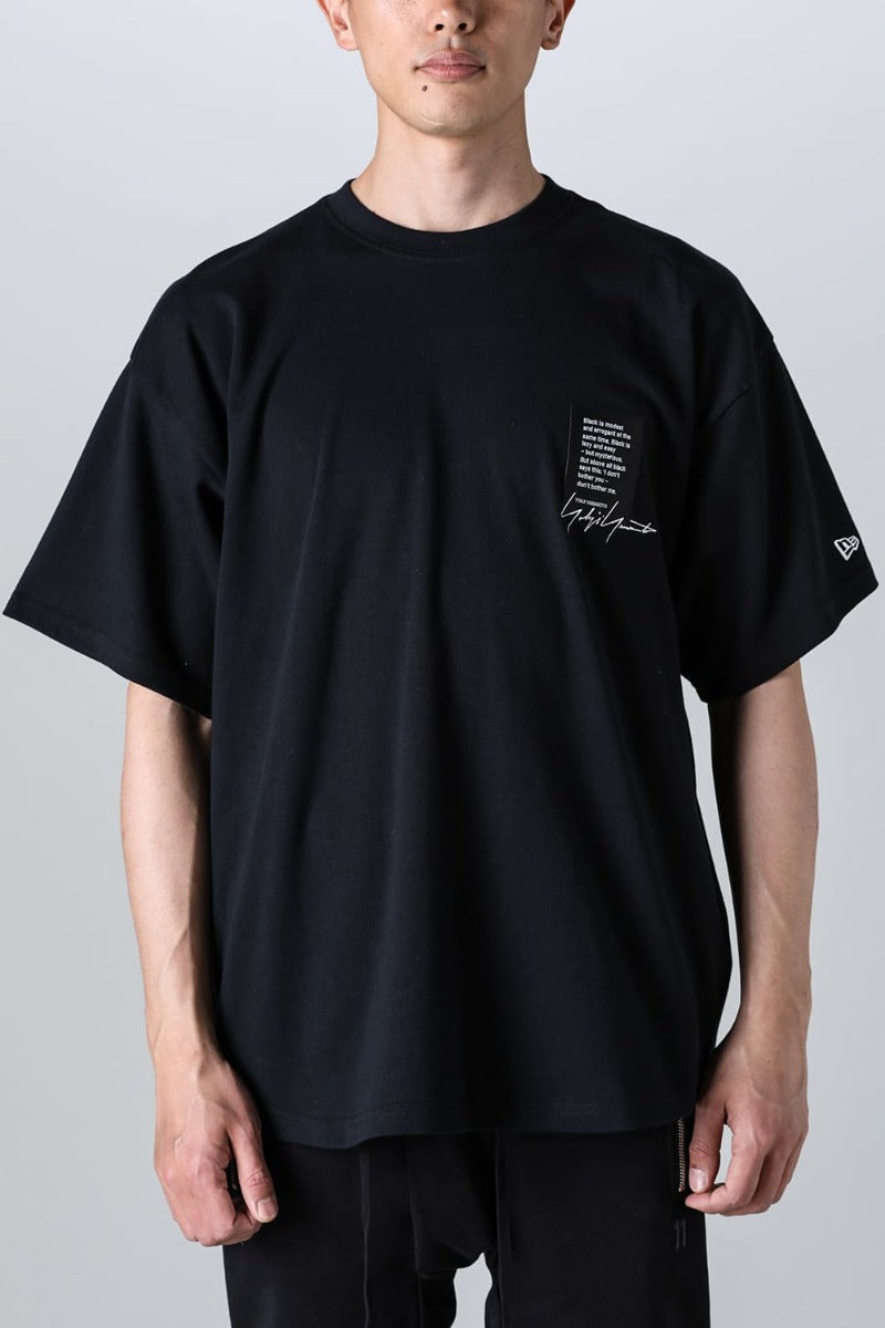 New Era × Yohji Yamamoto Label LOGO Tee