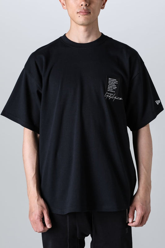 New Era × Yohji Yamamoto Label LOGO Tee