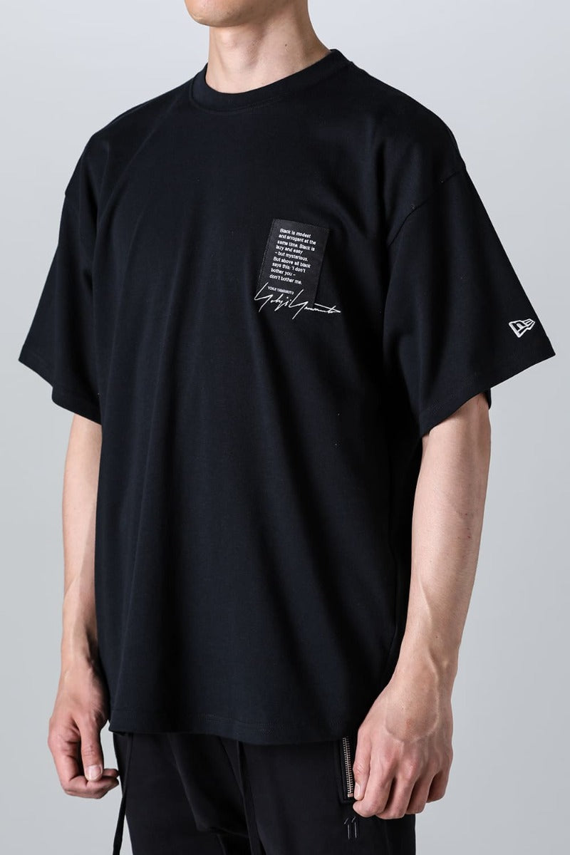 New Era × Yohji Yamamoto Label LOGO Tee