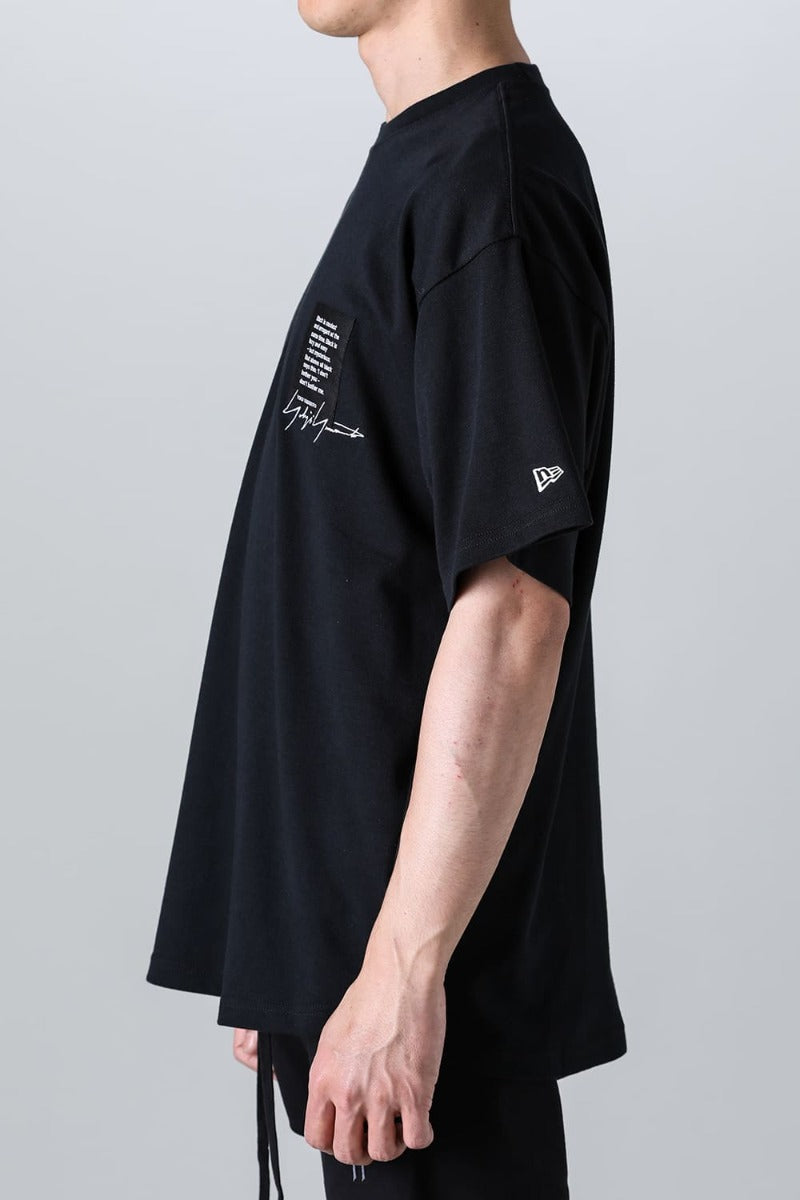 New Era × Yohji Yamamoto Label LOGO Tee