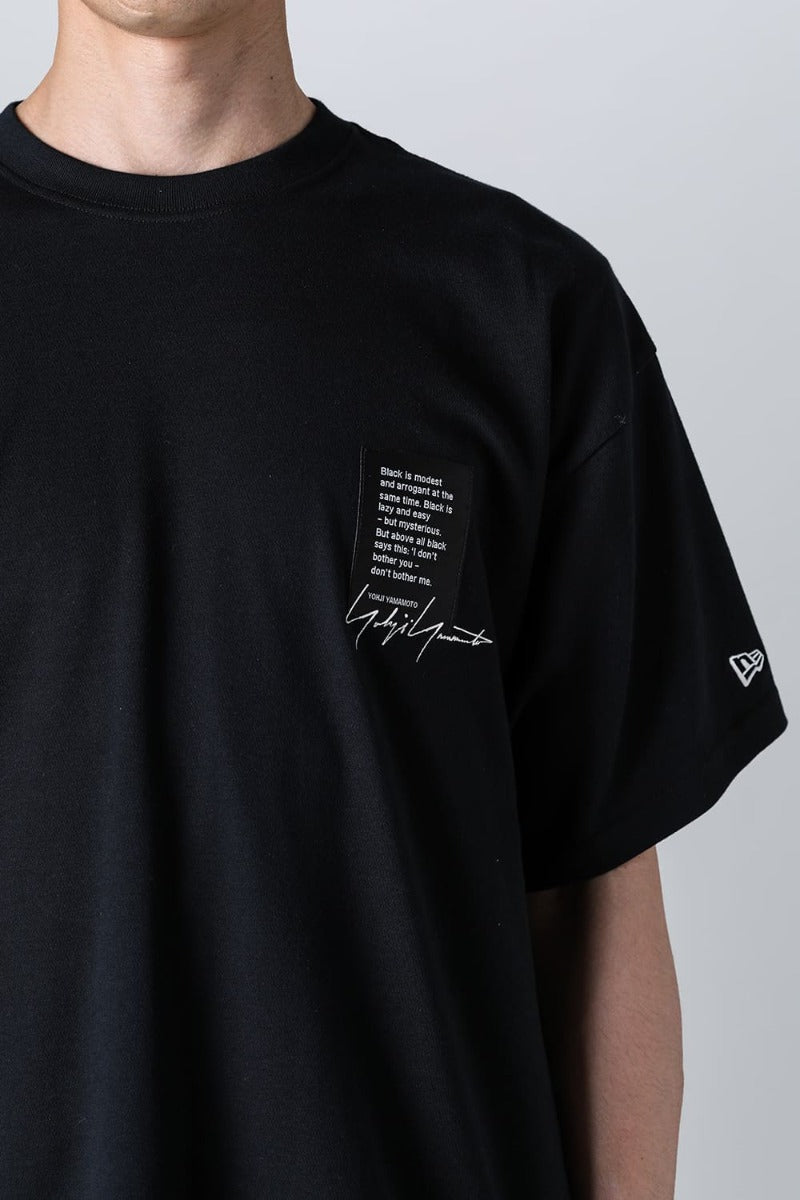 New Era × Yohji Yamamoto Label LOGO Tee