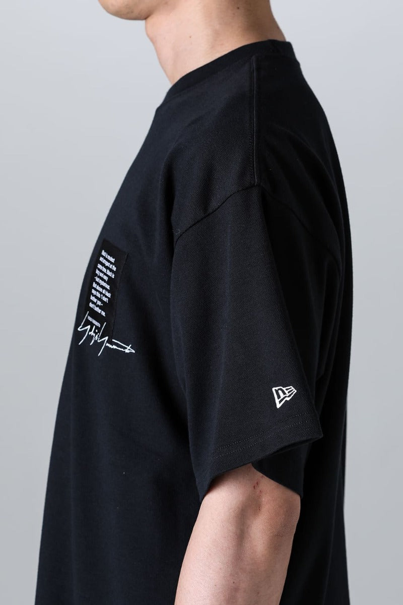 New Era × Yohji Yamamoto Label LOGO Tee