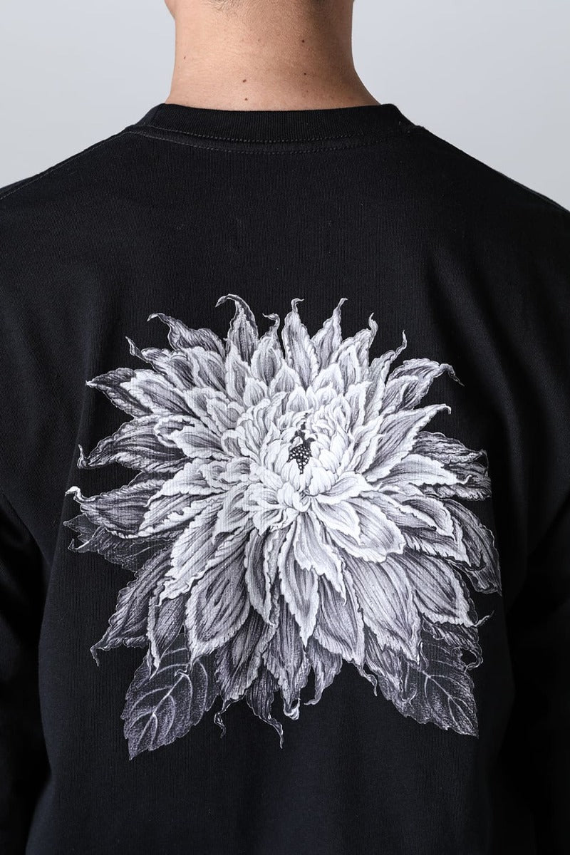 New Era × Yohji Yamamoto Dahlia Long Sleeve T-Shirt