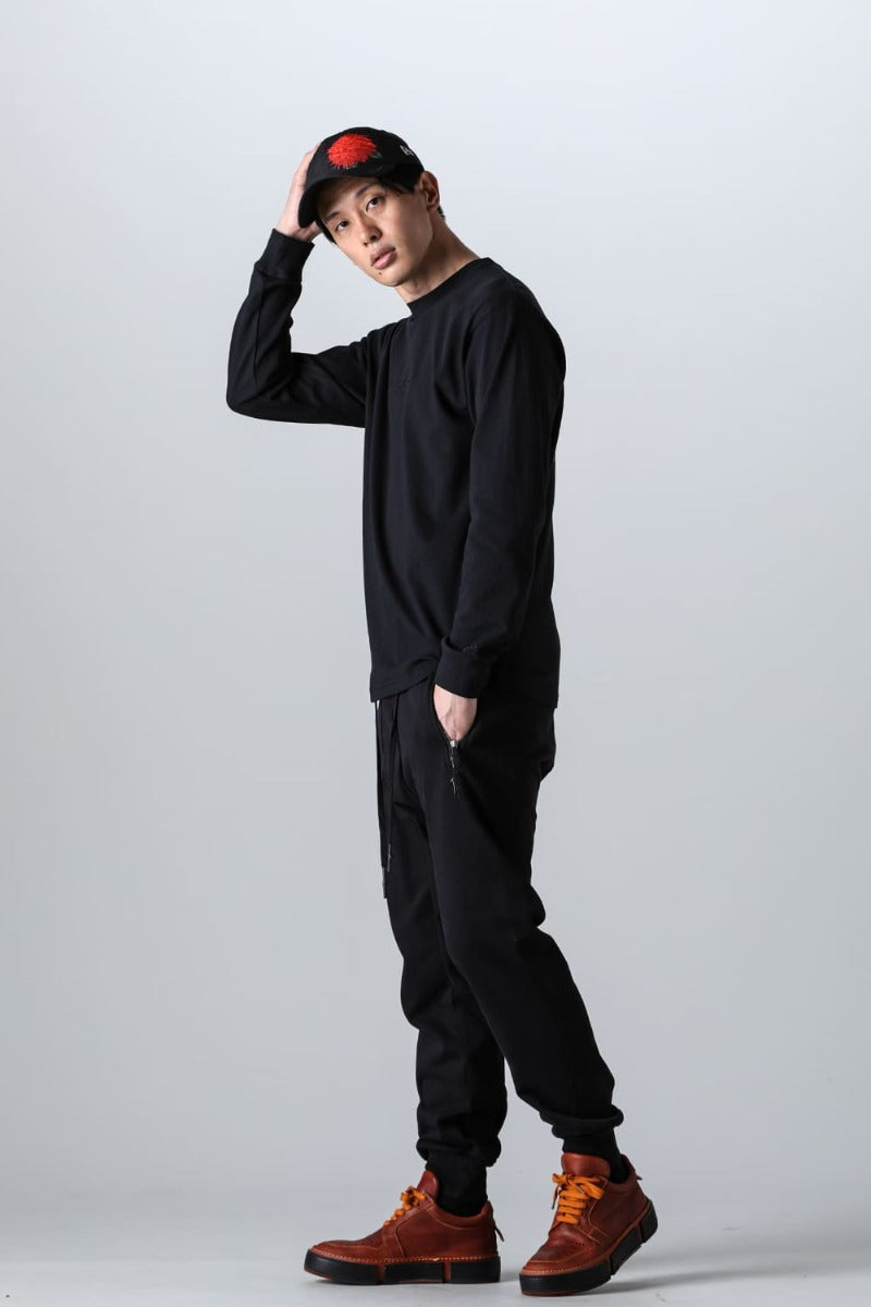 New Era × Yohji Yamamoto Dahlia Long Sleeve T-Shirt