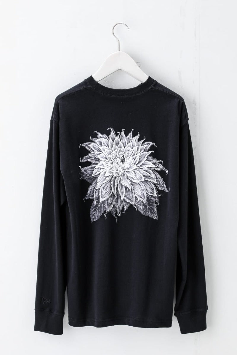 New Era × Yohji Yamamoto Dahlia Long Sleeve T-Shirt