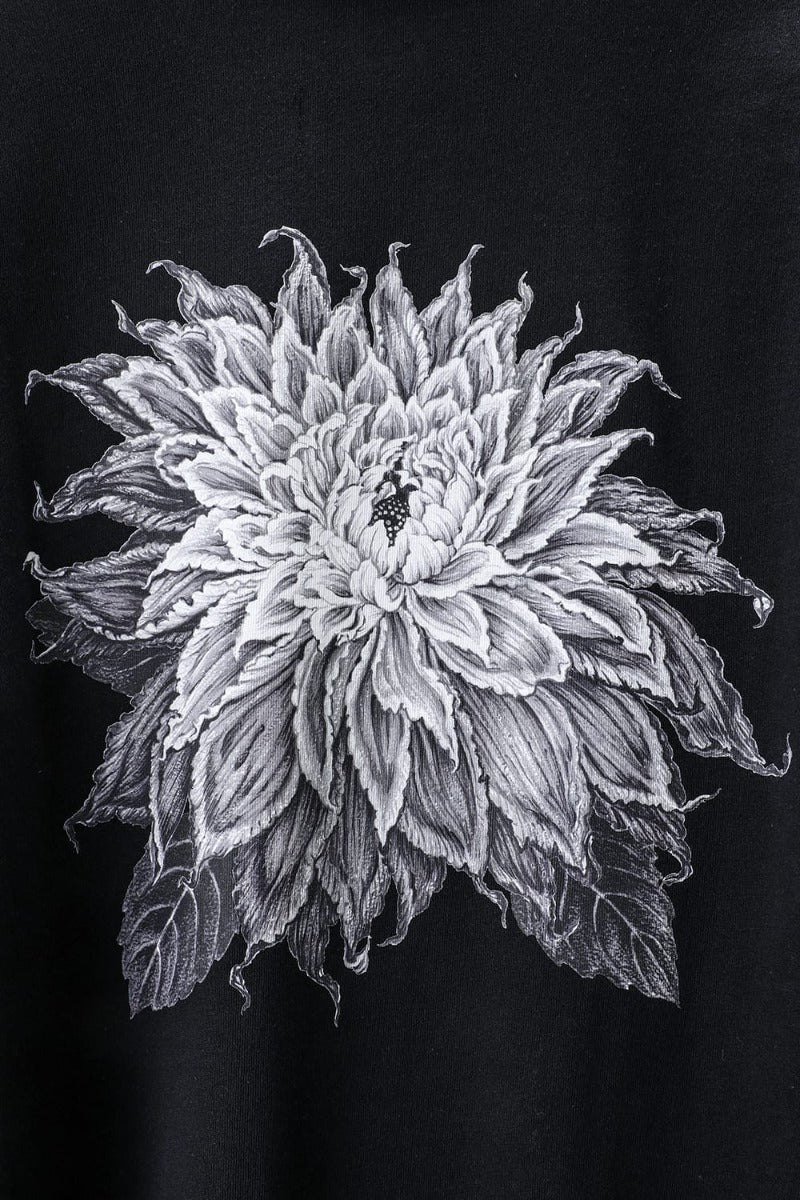 New Era × Yohji Yamamoto Dahlia Long Sleeve T-Shirt