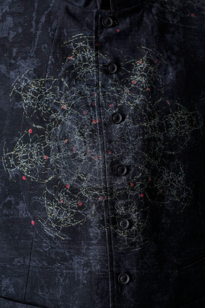 Indra Design Vest With Collar