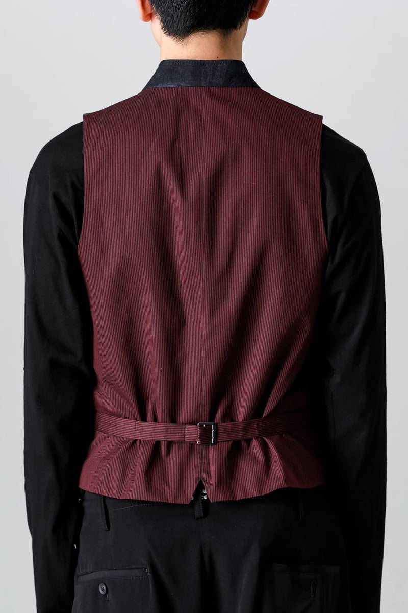 Indra Design Vest With Collar