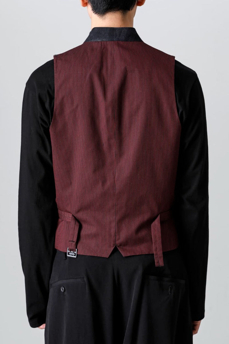 Indra Design Vest With Collar