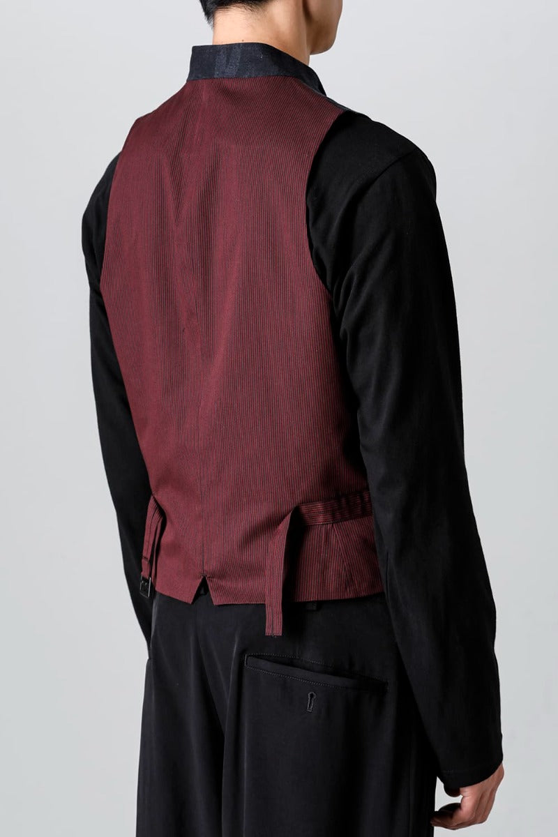 Indra Design Vest With Collar