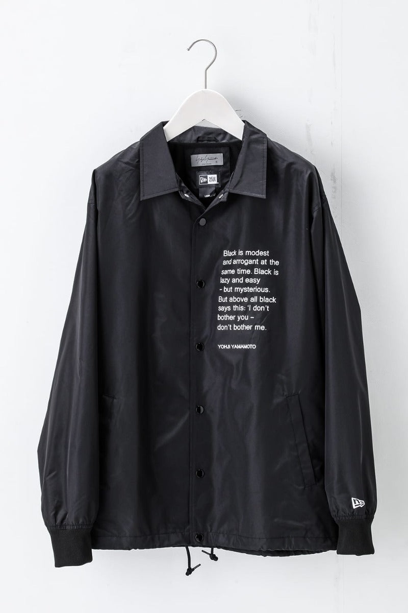 New Era × Yohji Yamamoto Dahlia Coach Jacket