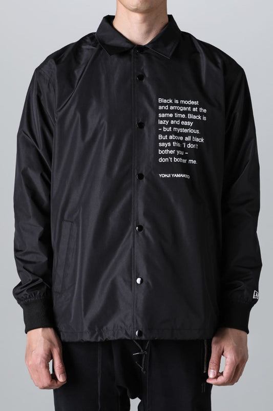 ニューエラ × ヨウジヤマモト ダリア コーチジャケット