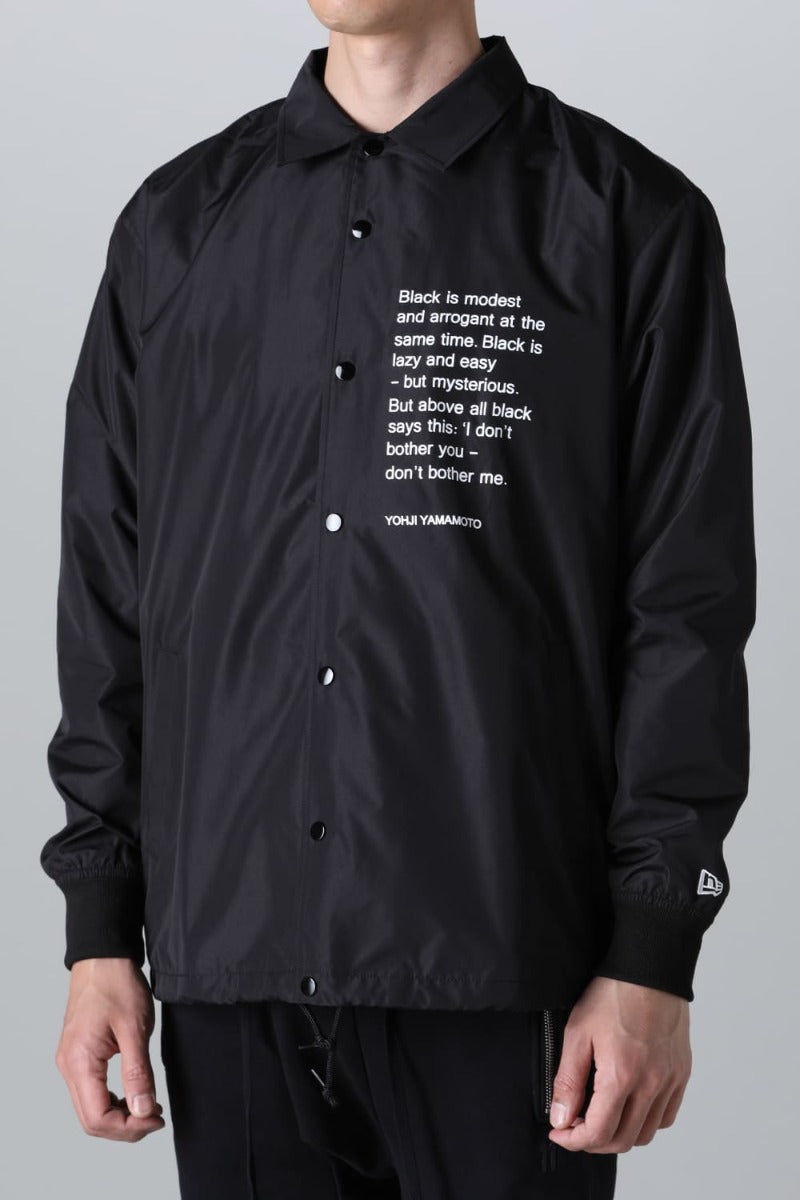 New Era × Yohji Yamamoto Dahlia Coach Jacket