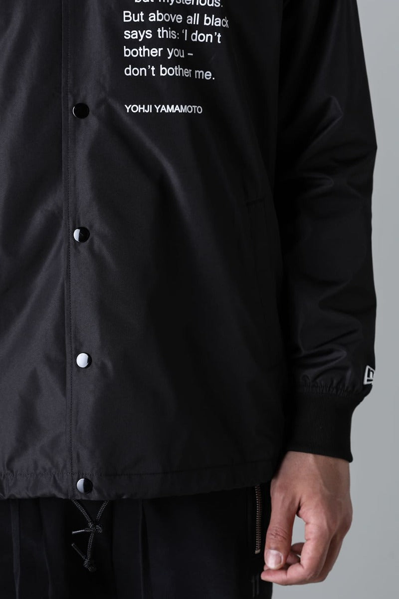 New Era × Yohji Yamamoto Dahlia Coach Jacket