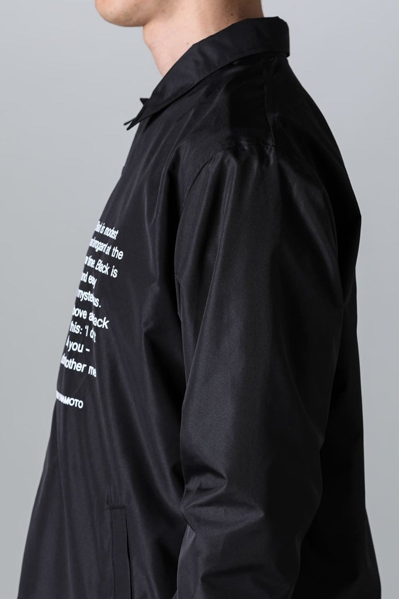 New Era × Yohji Yamamoto Dahlia Coach Jacket