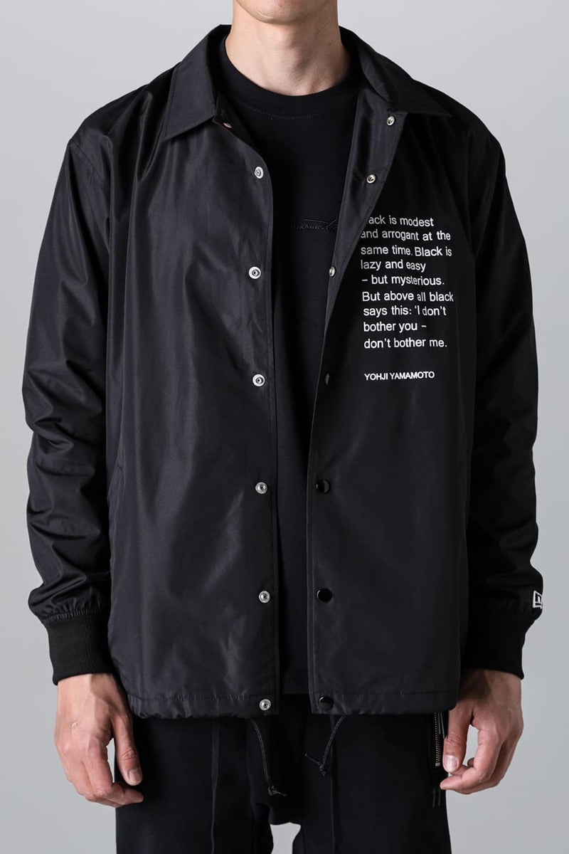 New Era × Yohji Yamamoto Dahlia Coach Jacket