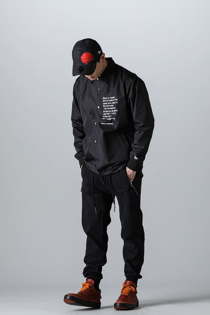 New Era × Yohji Yamamoto Dahlia Coach Jacket