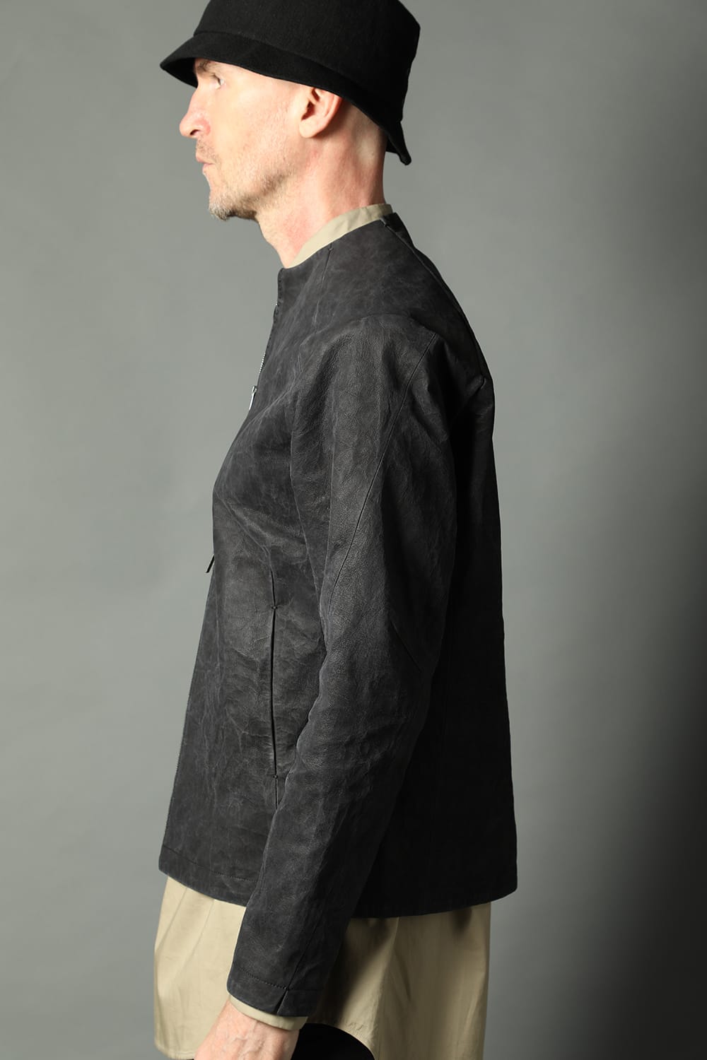 Leather jacket Dyneema leather