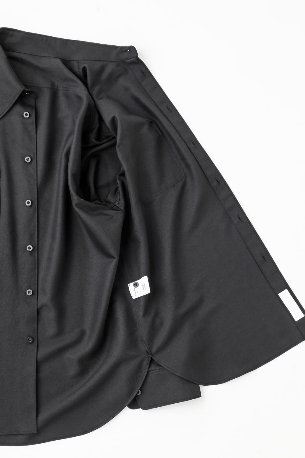 Chest Pockets Shirt Black