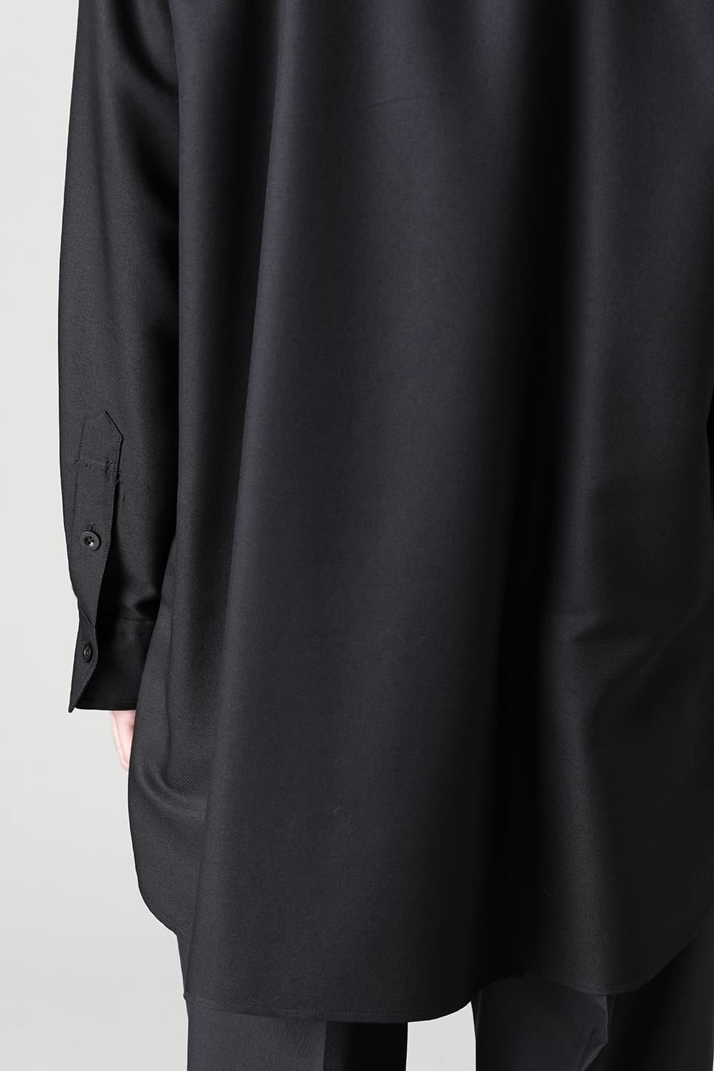 Middle Length Shirt Black