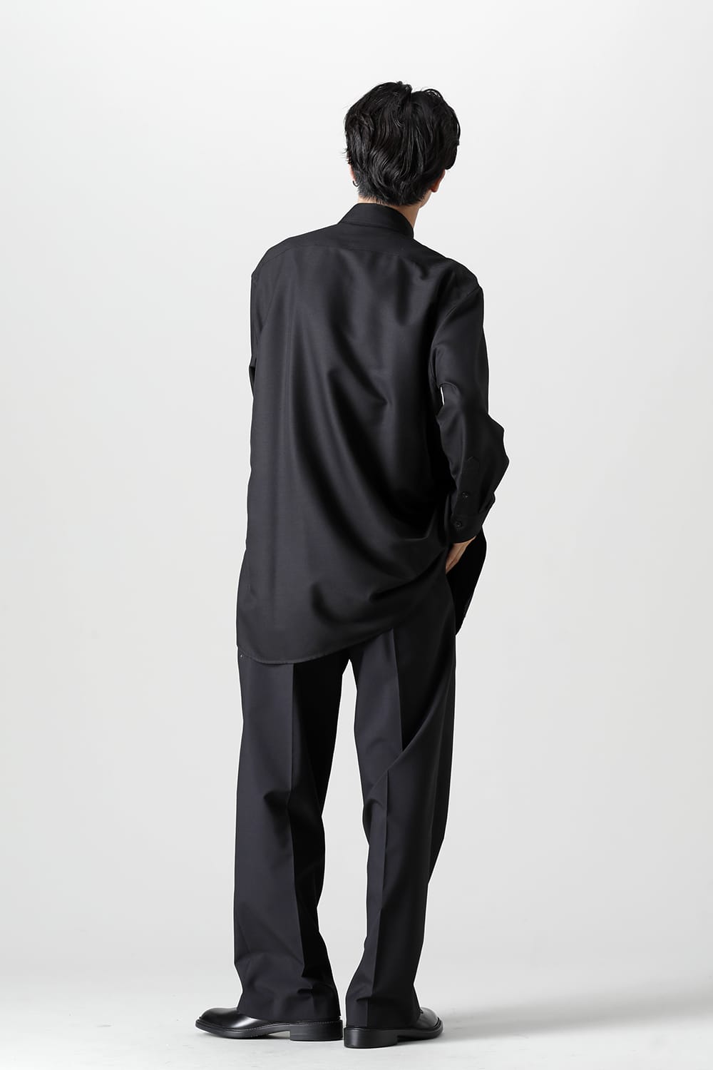 Middle Length Shirt Black