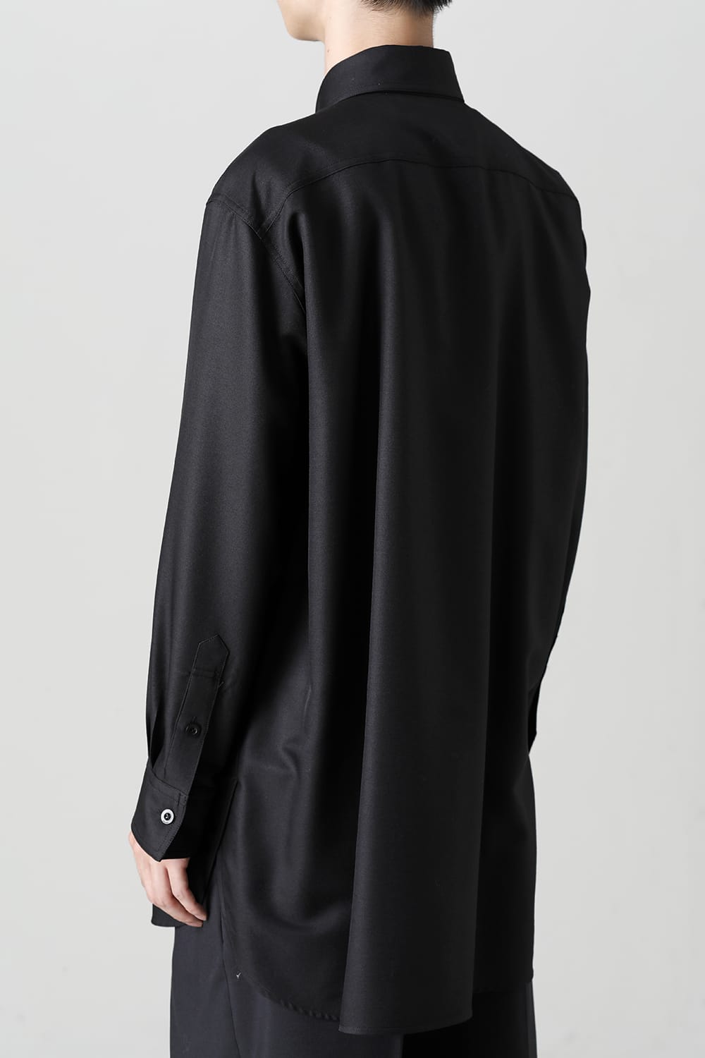 Middle Length Shirt Black