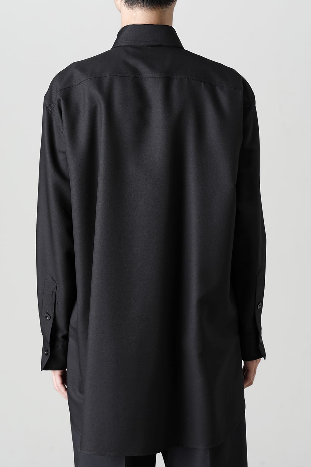 Middle Length Shirt Black