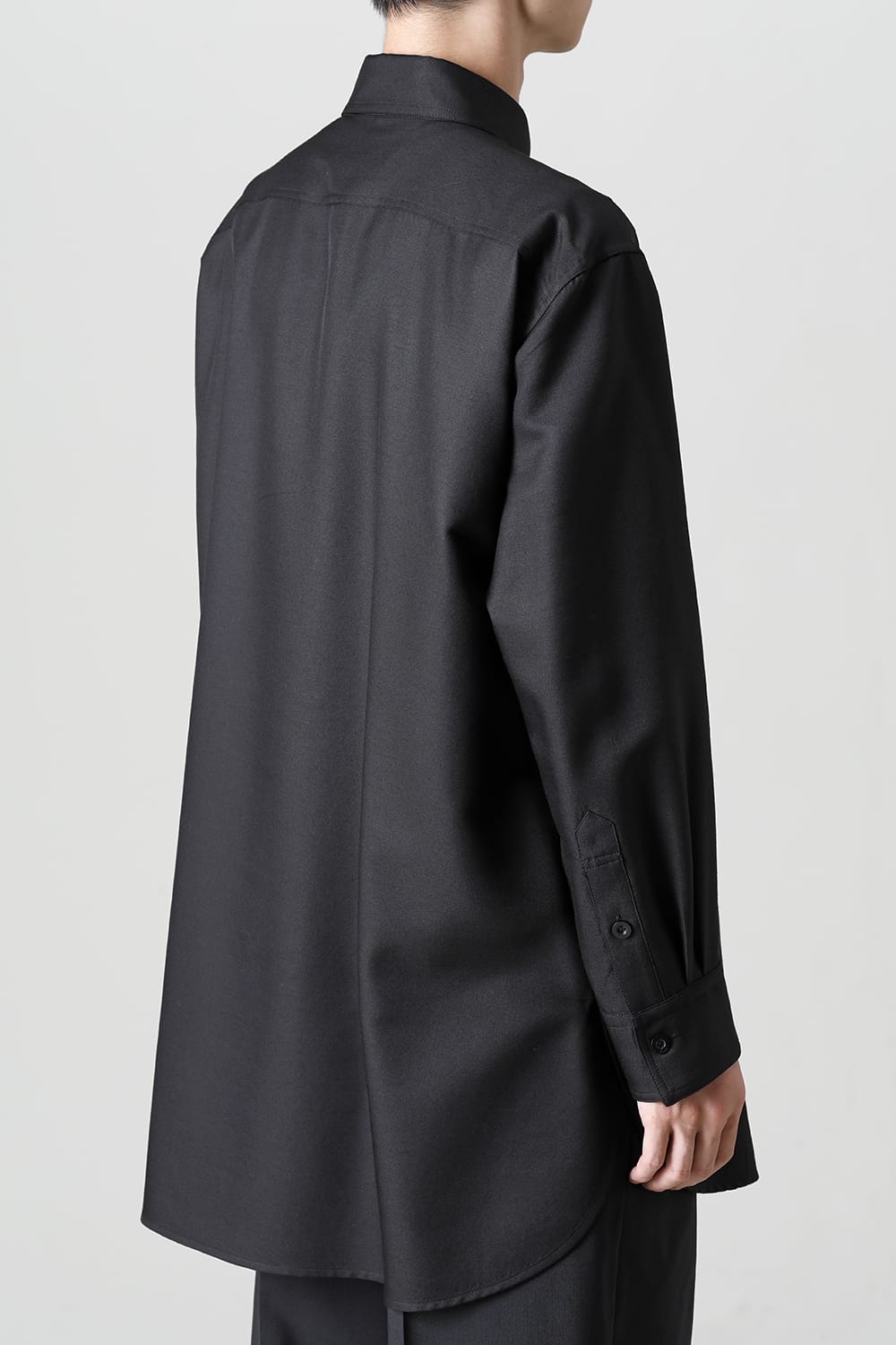 Middle Length Shirt Black
