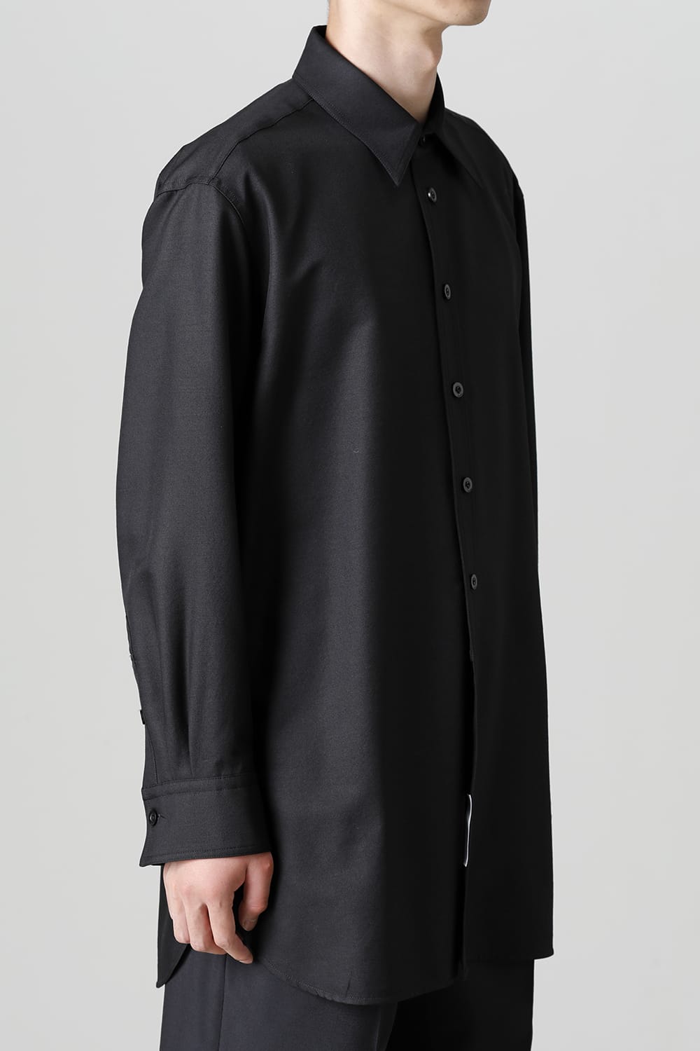 Middle Length Shirt Black