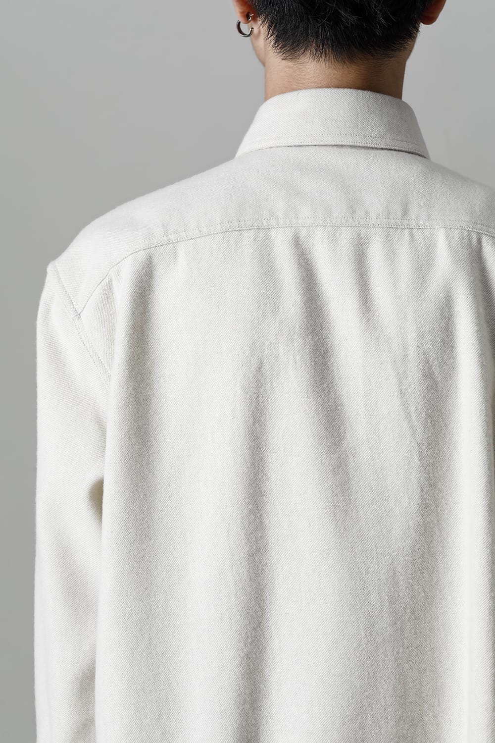 Middle Length Shirt Ivory