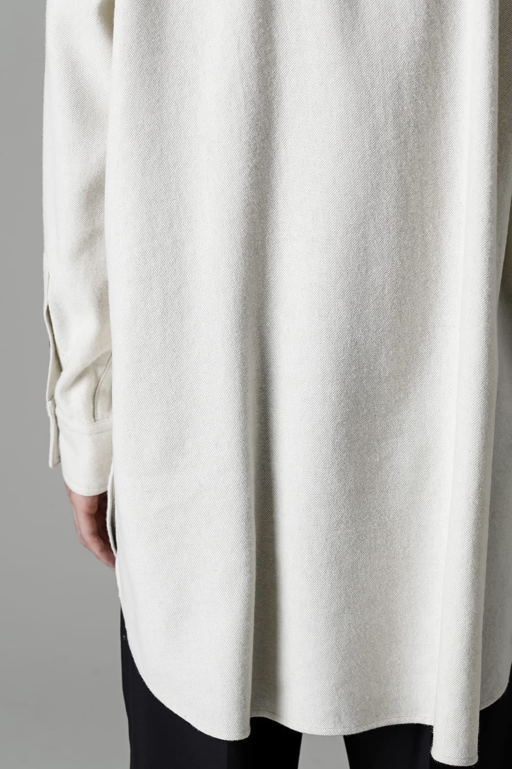 Middle Length Shirt Ivory