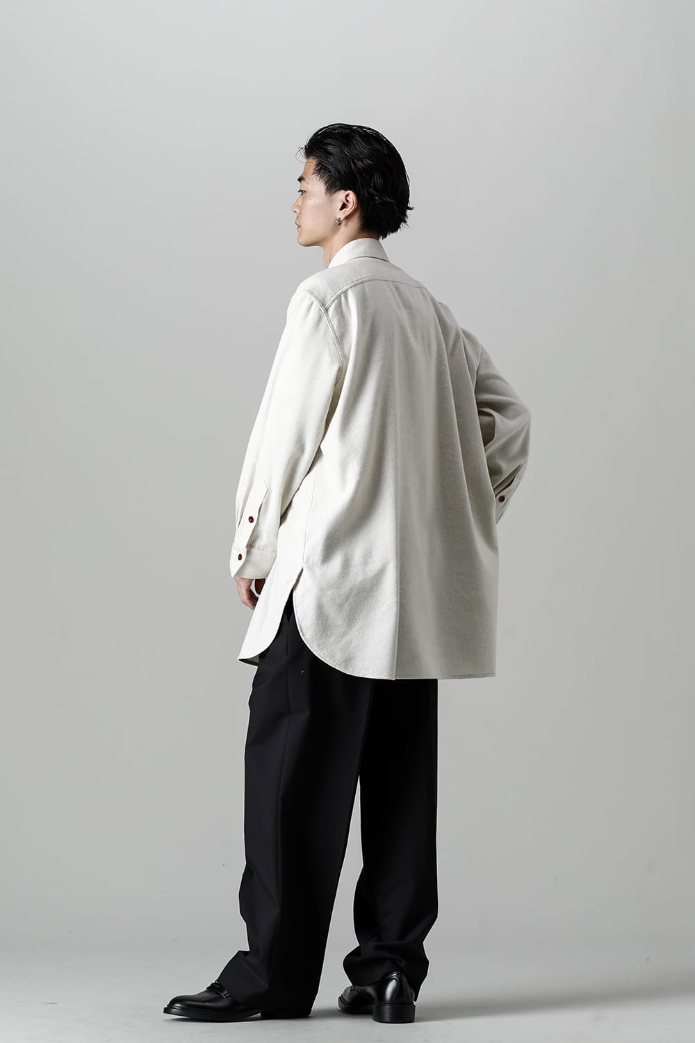Middle Length Shirt Ivory