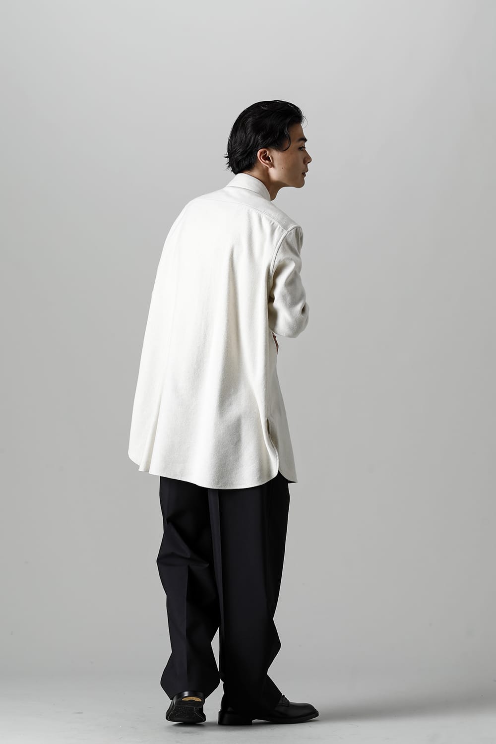 Middle Length Shirt Ivory