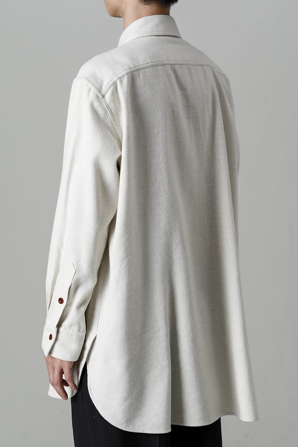 Middle Length Shirt Ivory