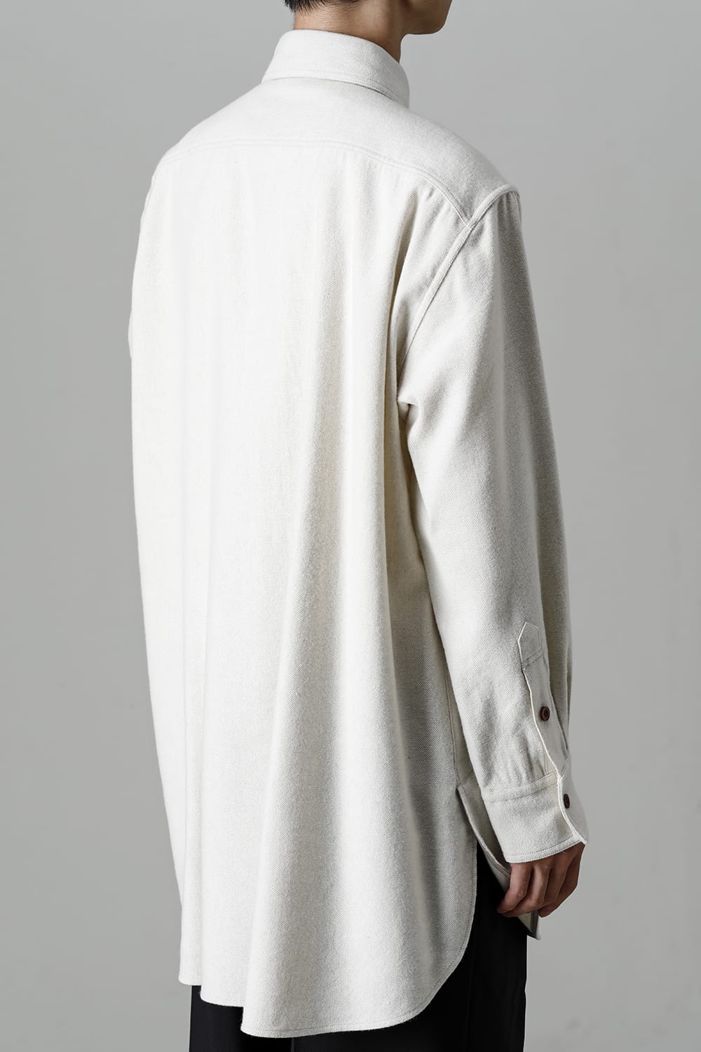 Middle Length Shirt Ivory