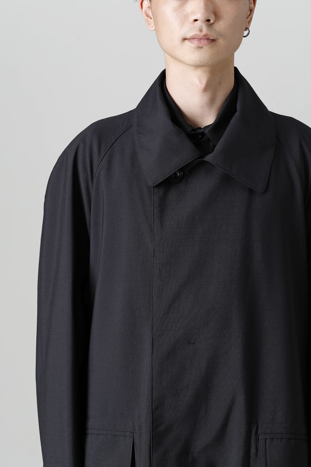 Raglan Sleeved Over Coat