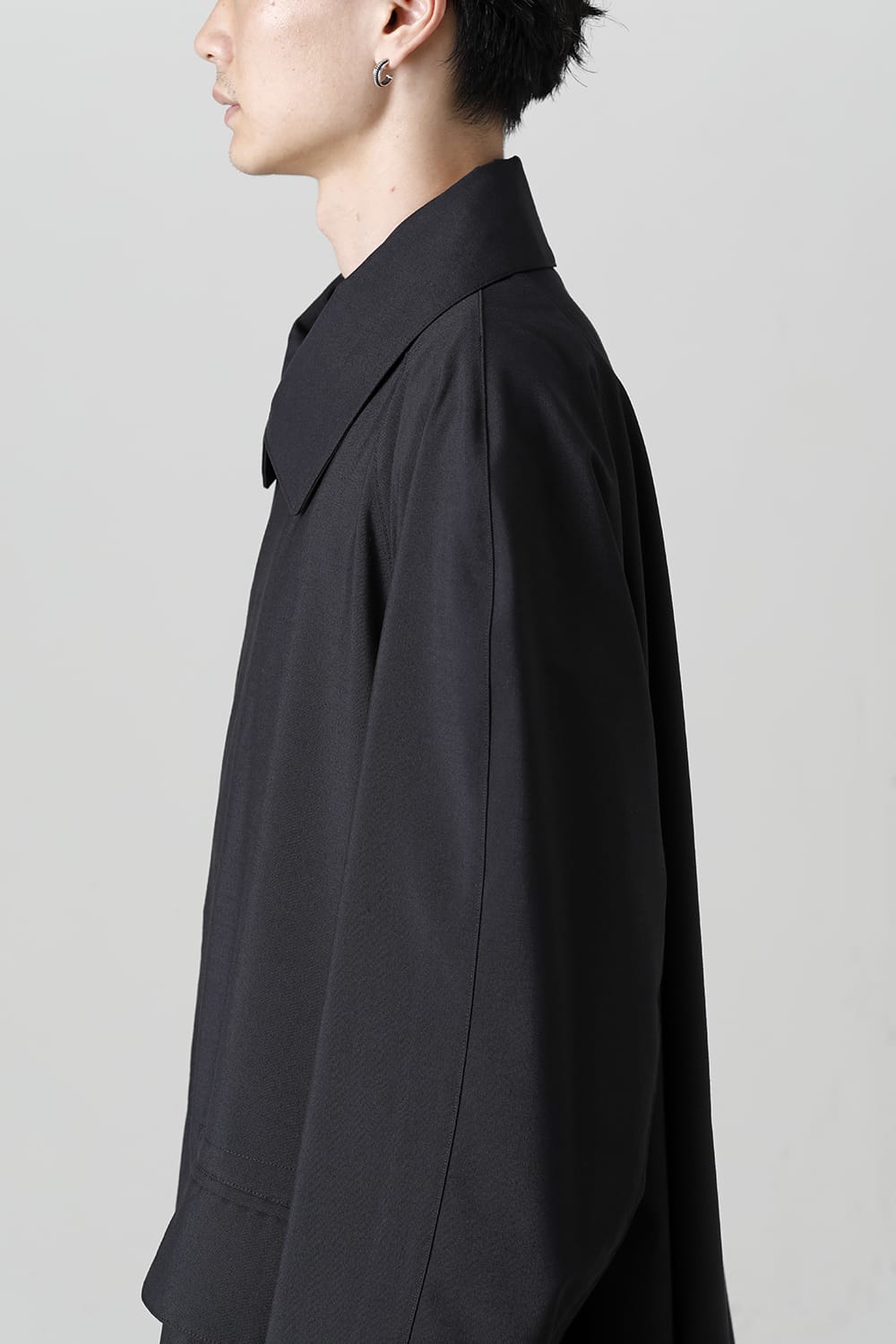 Raglan Sleeved Over Coat