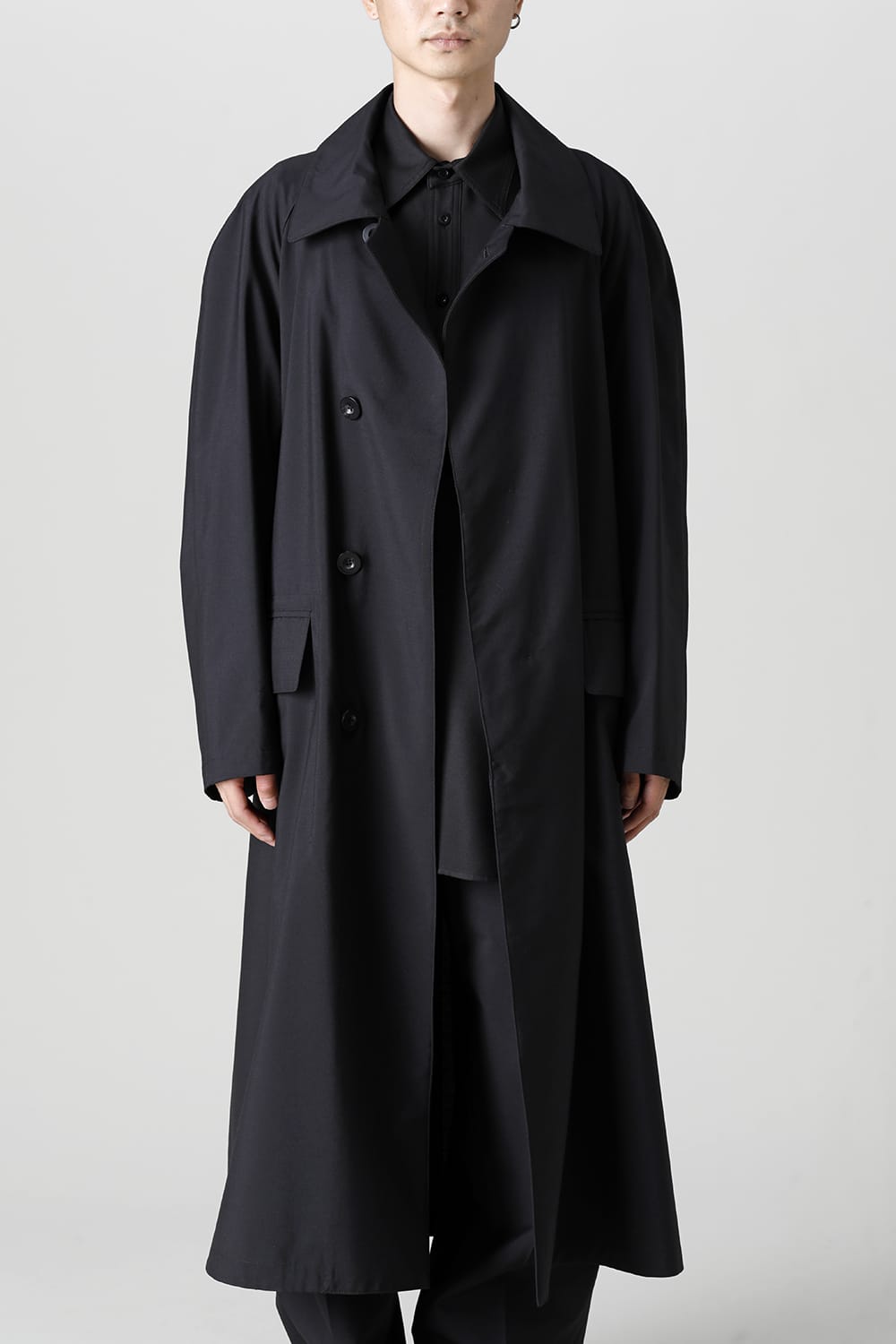 Raglan Sleeved Over Coat