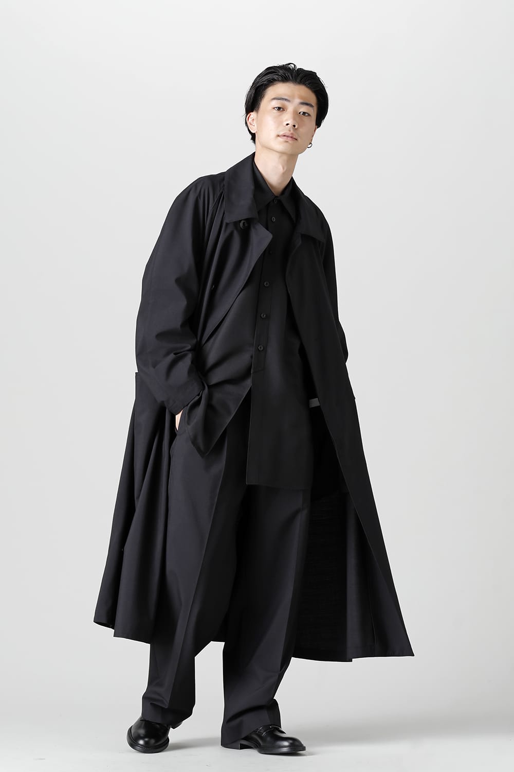 Raglan Sleeved Over Coat