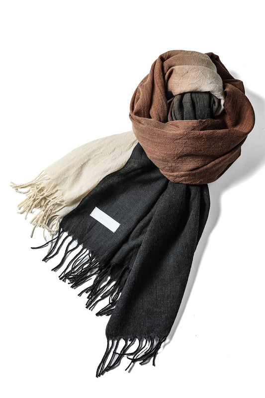 HAND DYE GRADATION SCARF