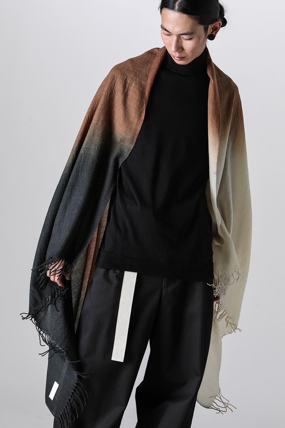 HAND DYE GRADATION SCARF