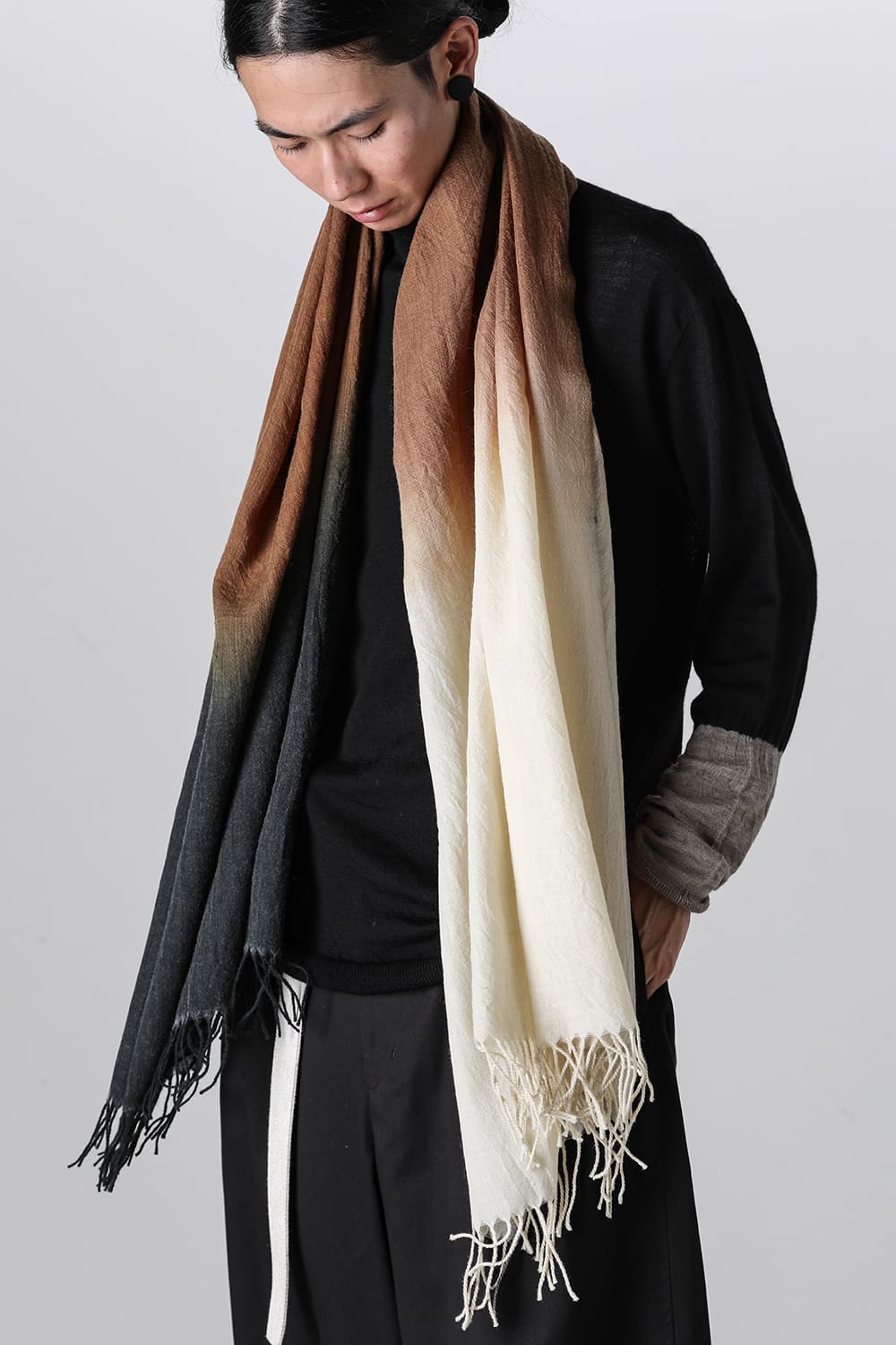 HAND DYE GRADATION SCARF
