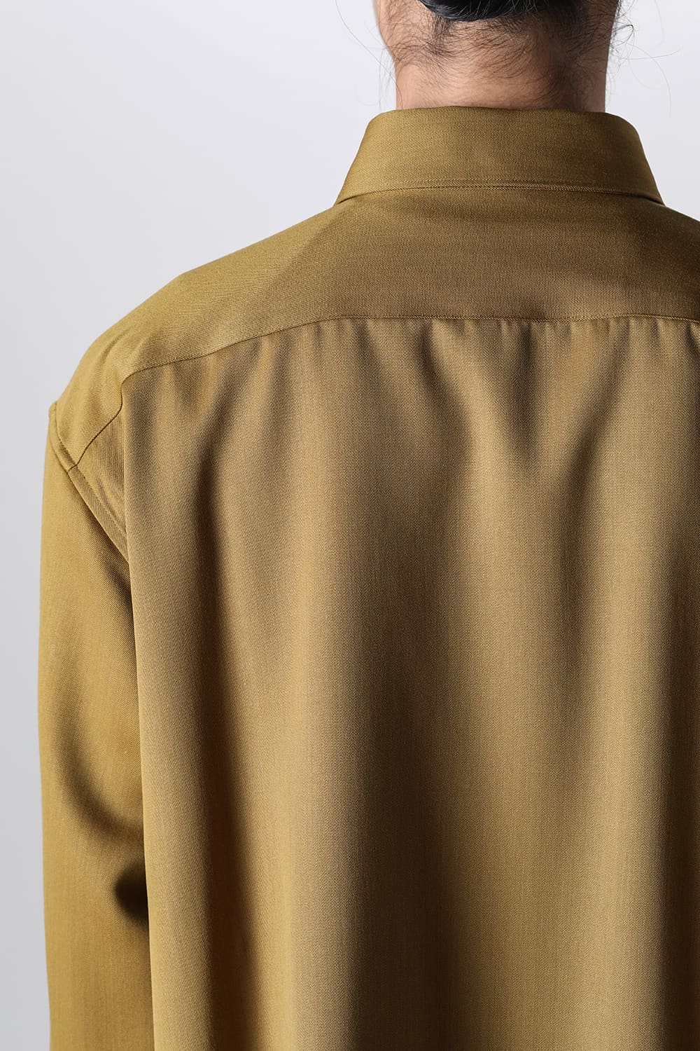 Middle Length Shirt Mustard