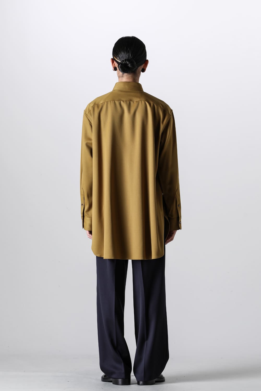 Middle Length Shirt Mustard