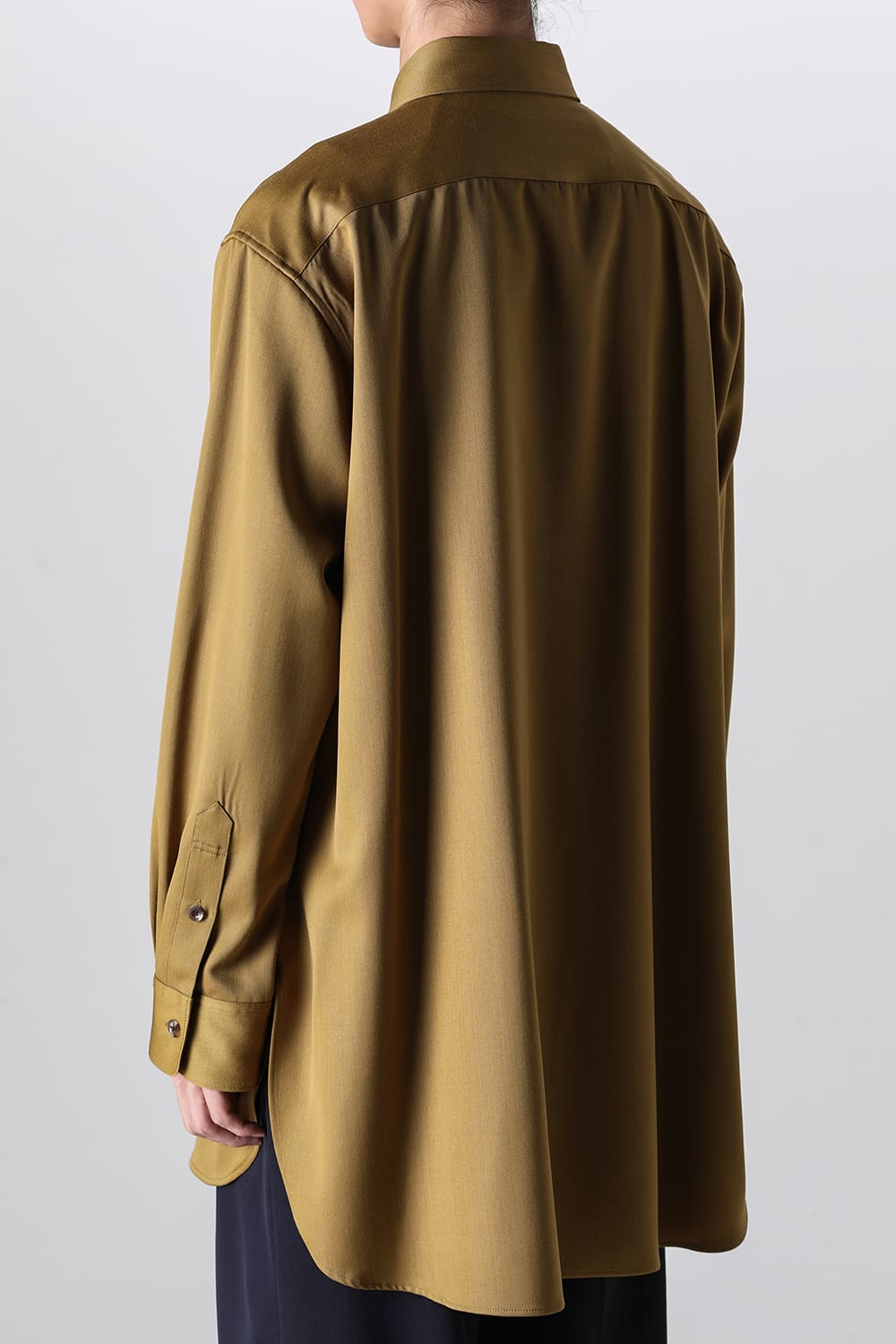 Middle Length Shirt Mustard