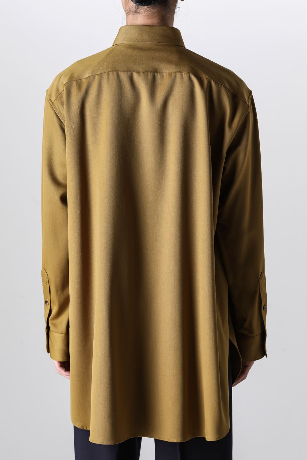 Middle Length Shirt Mustard