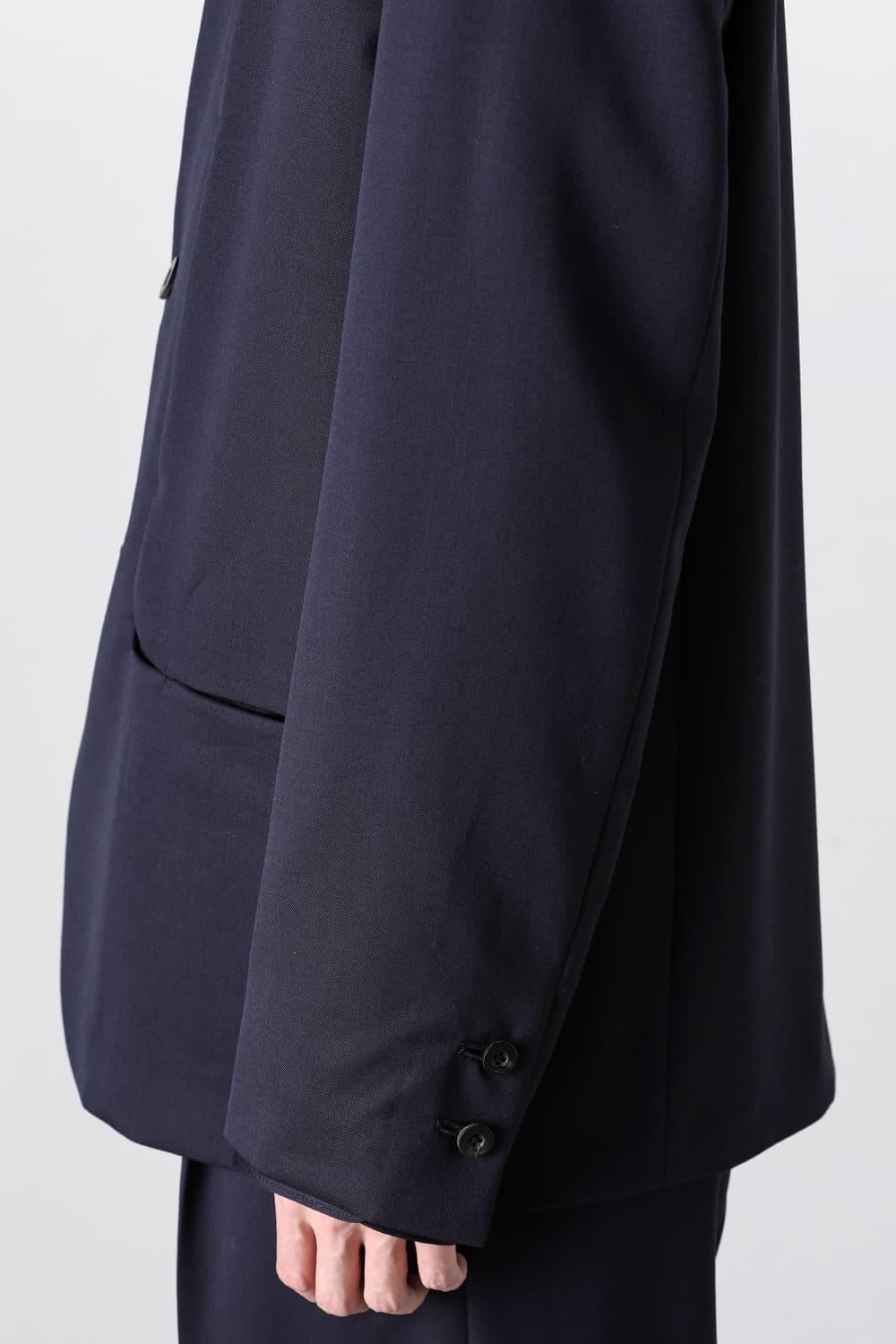 Lapel Less Cutting Jacket